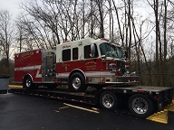 Firetruck shipping services